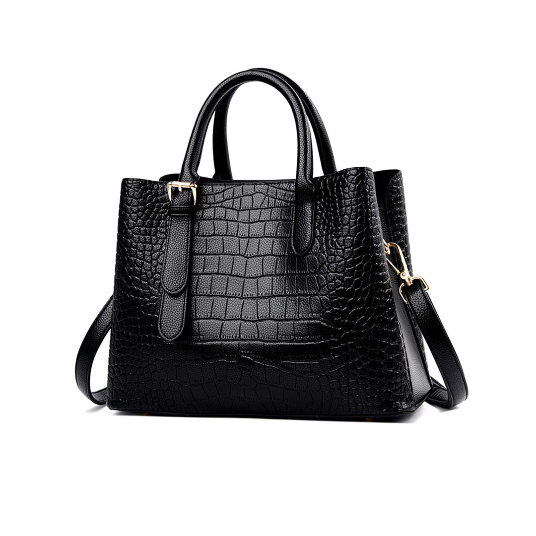 NICOLE & DORIS Damen Handtaschen Elegant Henkeltasche Tote Shopper Schultertasche Krokodil Designs U