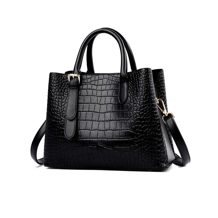 NICOLE & DORIS Damen Handtaschen Elegant Henkeltasche Tote Shopper Schultertasche Krokodil Designs U