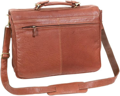 Oxford - Aktentasche by LEAS in Echt-Leder, Dark Cognac - LEAS Classic Bags