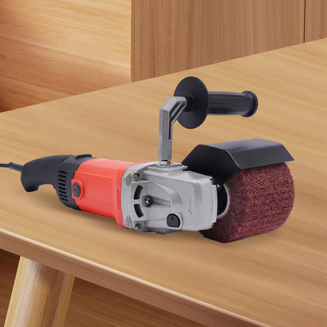 Satiniermaschine 1580W für Holz, Metall, Kunststoff - Profi Schleifmaschine mit Drehzahlregelung, 22