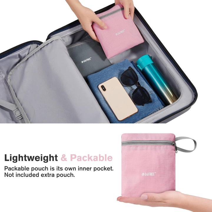 G4Free 10/15/20L Faltbarer Rucksack Klein, Wanderrucksack Leicht, Tagesrucksack Damen Herren für Wan