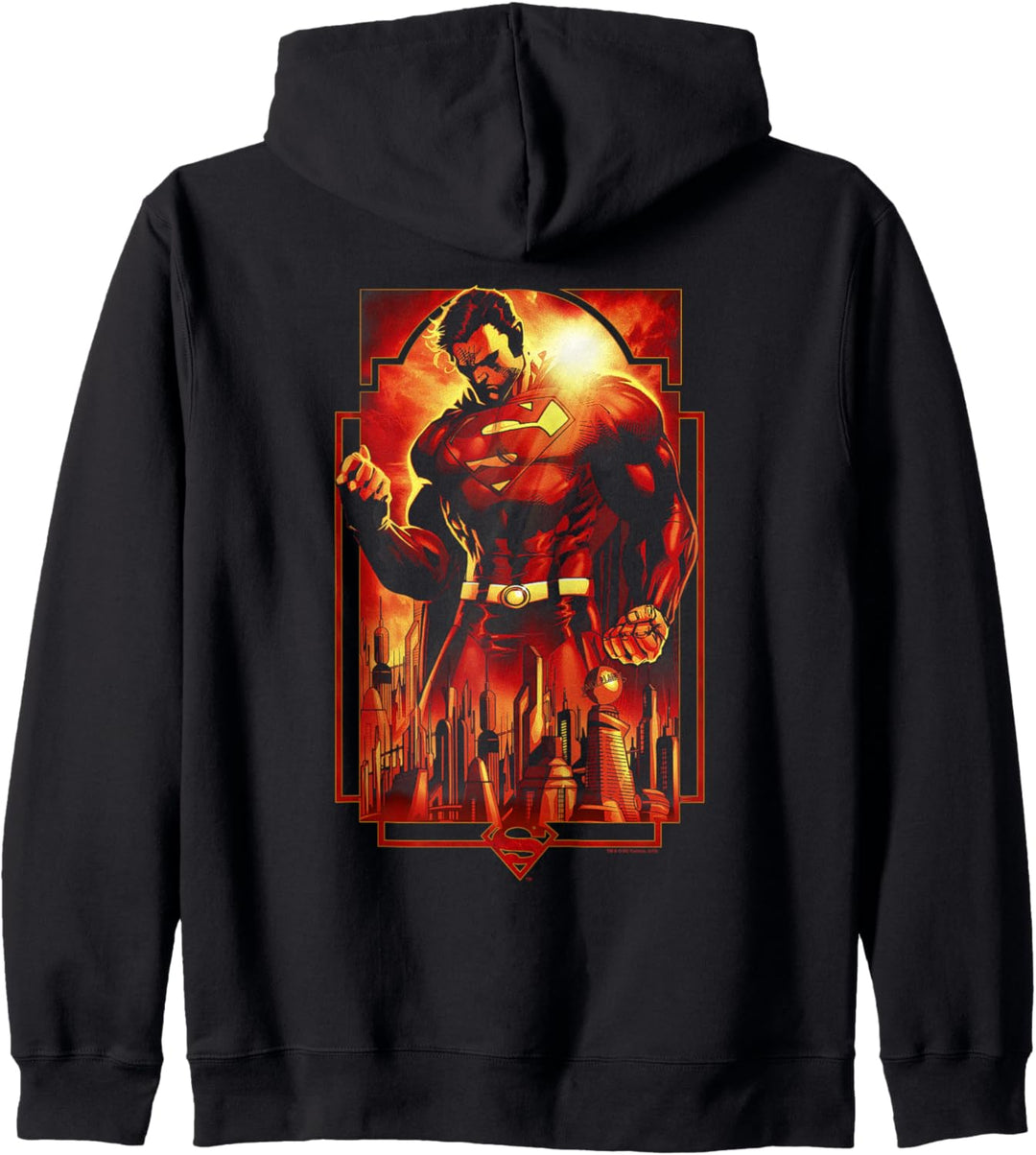 Superman Metropolis Deco Kapuzenjacke