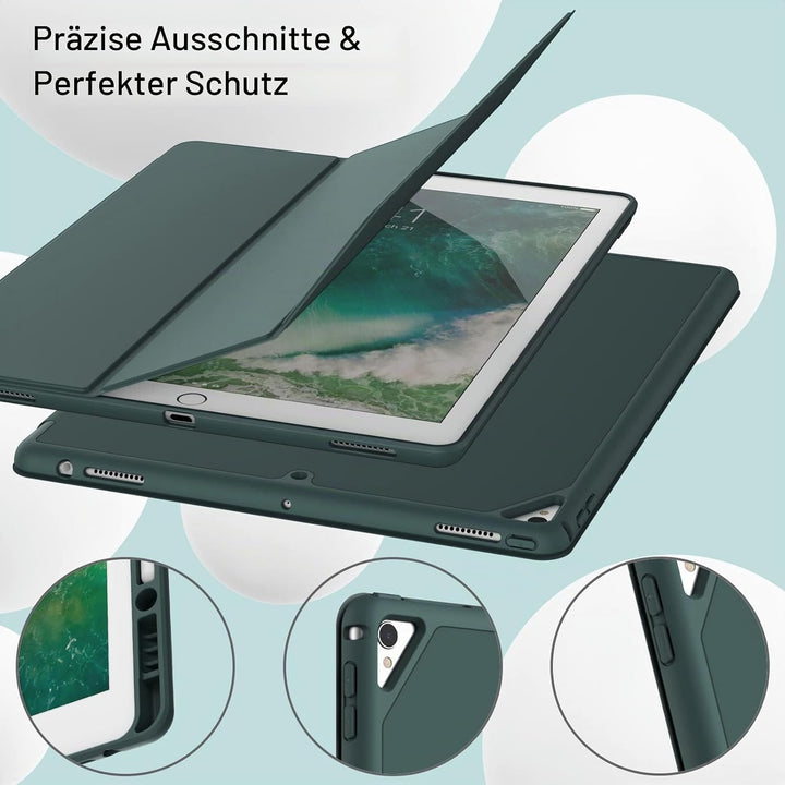 JETech Hülle für iPad Pro 12,9 Zoll (Modell 2015/2017, 1./2. Generation) mit Stifthalter, Dünne Tabl
