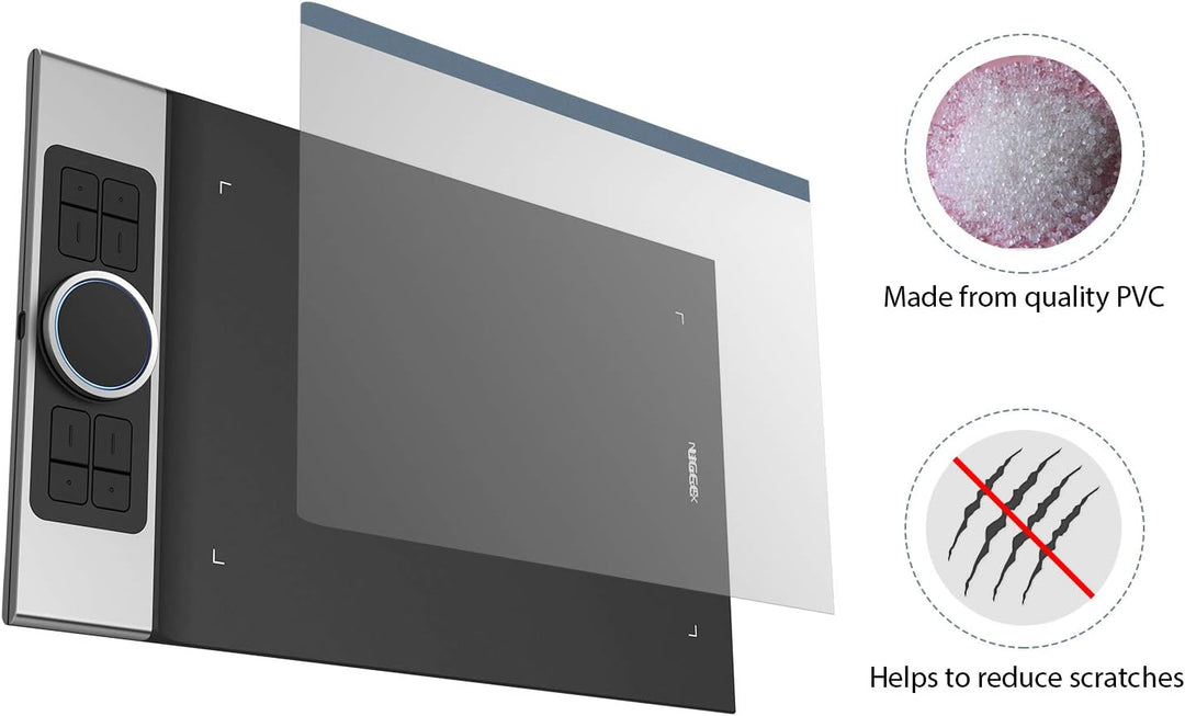 XP-Pen AC79-M Schutzfolie für Deco Pro M Grafiktablett, Deco Pro MW Grafiktablett, 2 Stück