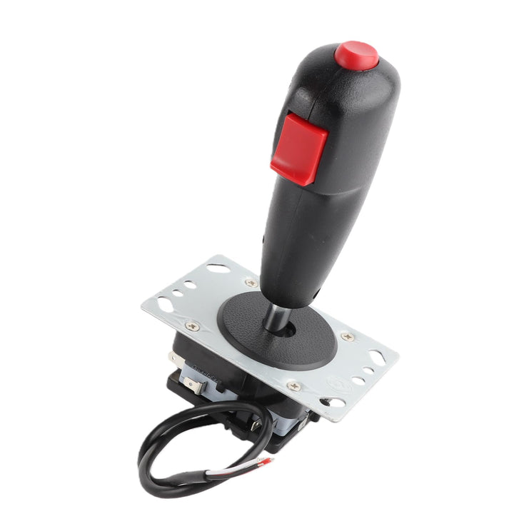 Hztyyier Joystick 8 Wege Gamecontroller Kit Computerspielsimulation Flight Joystick mit Top Taste fü