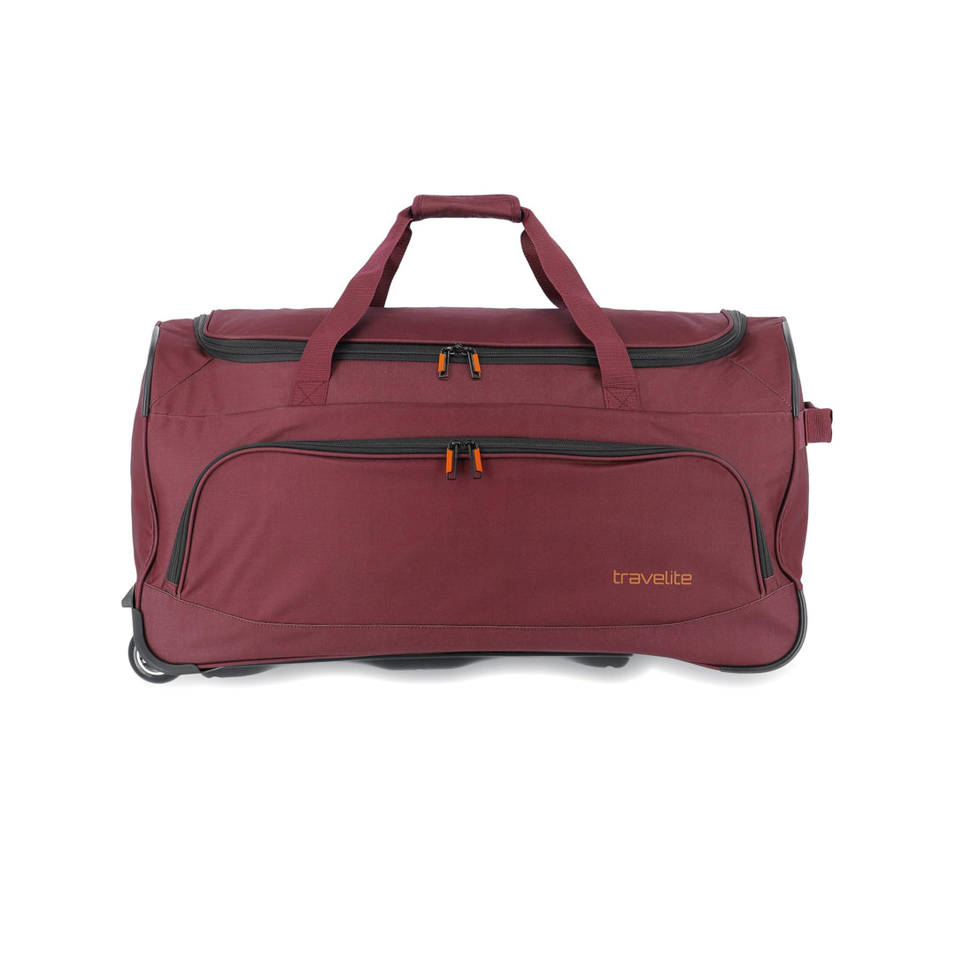 travelite 2-Rad Trolley Reisetasche Grösse L, Gepäck Serie BASICS FRESH: Weichgepäck Reisetasche mit