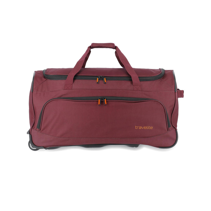 travelite 2-Rad Trolley Reisetasche Grösse L, Gepäck Serie BASICS FRESH: Weichgepäck Reisetasche mit