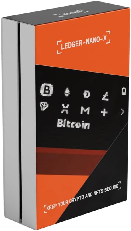 Ledger Nano X – Crypto-Hardware-Wallet – Bluetooth – die Beste Methode, um Ihre gesamten digitalen V