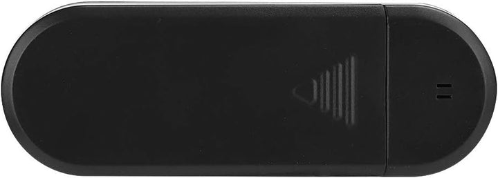 UKW-Radio, Tragbarer -1,1-Zoll-LCD-Digital-UKW-Radio-Musik-Player Schwarz mit Kopfhörer