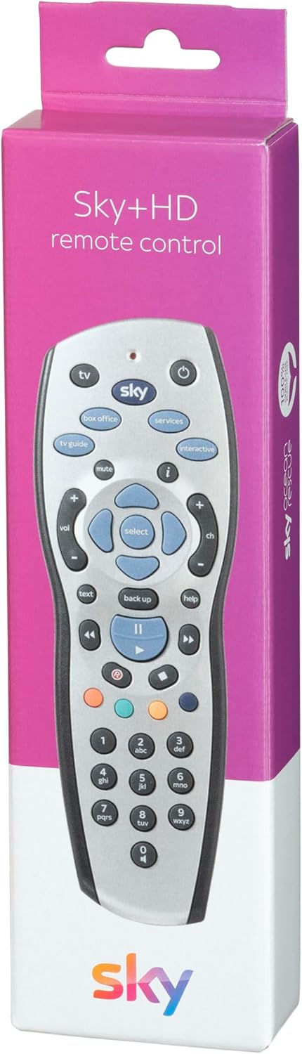 Sky Plus SKY156 Fernbedienung und TV Link SKY120 silber, SKY120