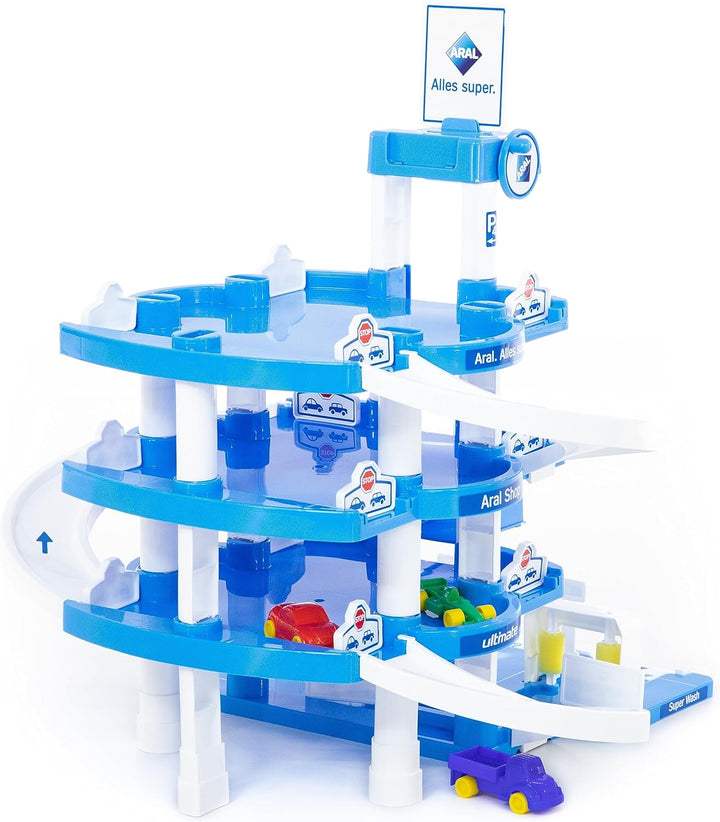 Wader Garage ARAL Parkhaus Parkgarage Autogarage 4 Spielebenen