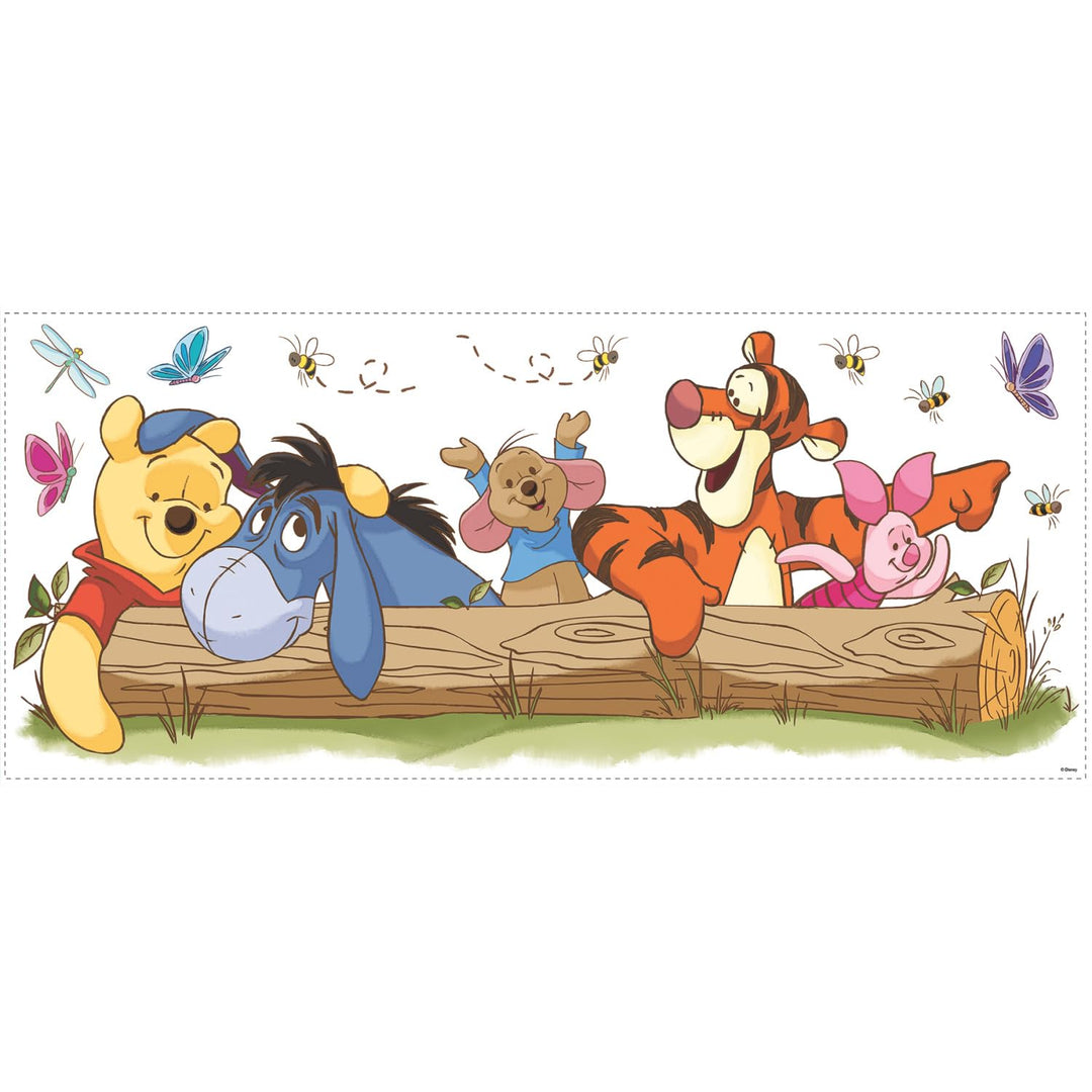 Room Mates 54541 Riesenwandsticker "Disney Winnie Puuh - Freizeitspass", mehrfarbig