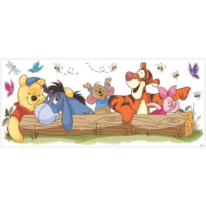 Room Mates 54541 Riesenwandsticker "Disney Winnie Puuh - Freizeitspass", mehrfarbig