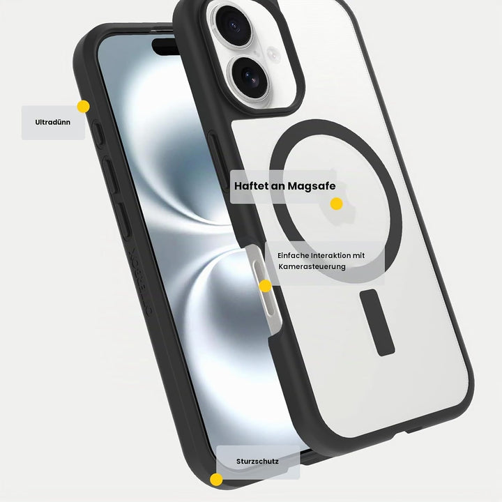 OtterBox React Series MagSafe Hülle für iPhone 16 Pro, stossfest, sturzsicher, ultraschlank, schütze