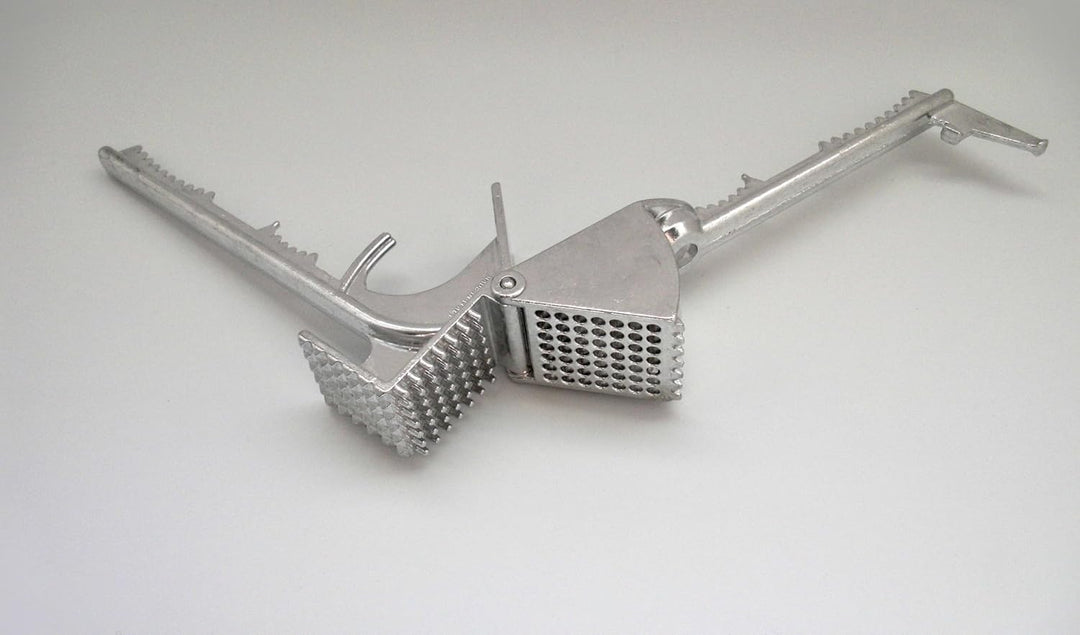 Tredoni Grosse Knoblauch Presse Fleischwolf Brecher Stampfer, Olive Pitter Entkerner &amp; Fleischklopfe