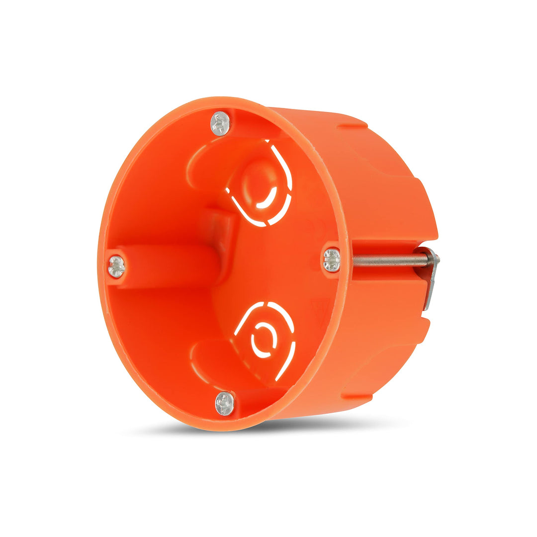 REV 0518342777 Hohlraumdose, Hohlwanddosen 25 St., Ø68mm, 35mm tief, Schrauben, orange 35 mm tief 25