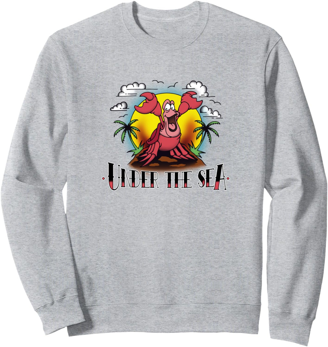 Disney The Little Mermaid Sebastian Sailor Style Portrait Sweatshirt