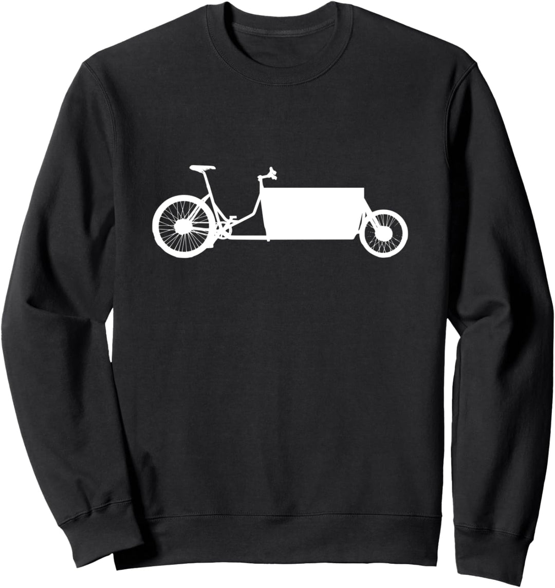Lastenrad für den Fahrradkurier Sweatshirt