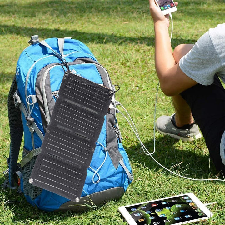 40W Faltbares Solarpanel 5V USB Tragbares Ladegerät für Telefone Pad | über 23% Effizienz Notfall-La