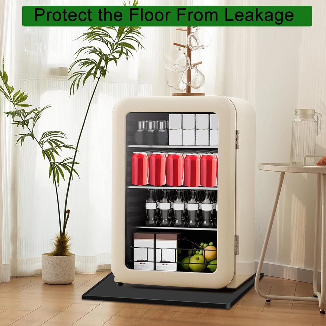 Minikühlschrank-Matte für Teppich,61x61cm Silikon Wasserdicht Auslaufsicher rutschfest - Kühlschrank
