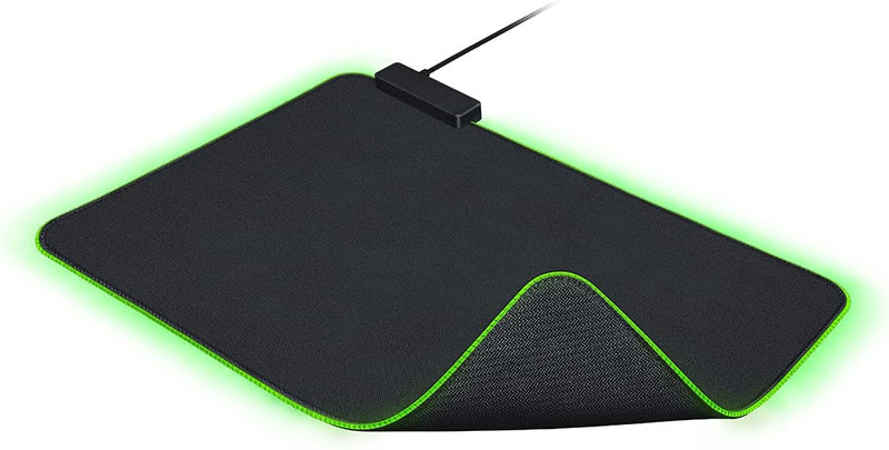 Razer Goliathus Chroma - Weiche Gaming Maus-Matte mit RGB Beleuchtung (Kabelhalterung, Stoff-Oberflä