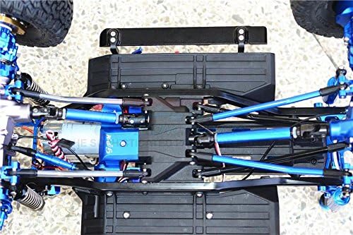 GPM for Traxxas TRX-4 Trail Defender Crawler Aluminum Adjustable Suspension Links - 6Pc Set Red
