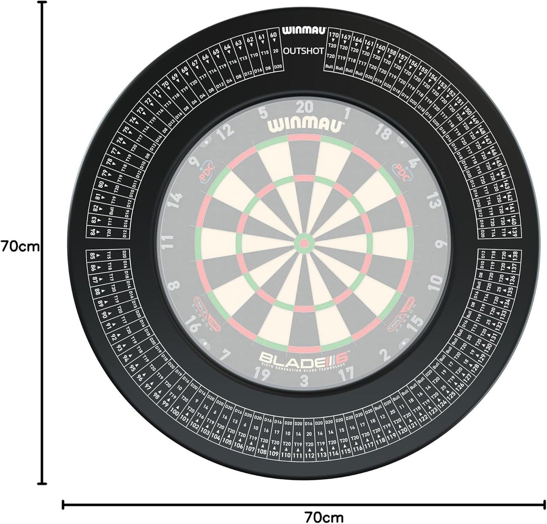 WINMAU Pro-Line Dartscheibe Surround Outshot, Outshot