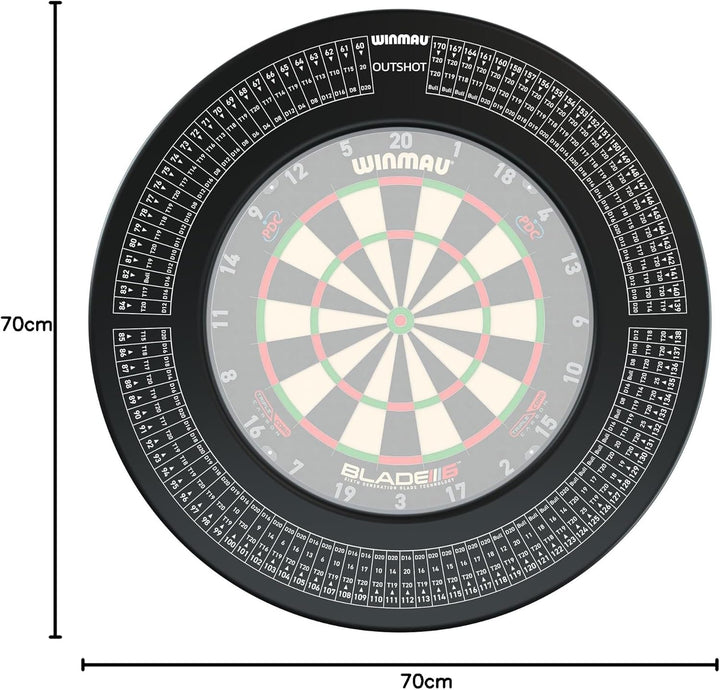 WINMAU Pro-Line Dartscheibe Surround Outshot, Outshot