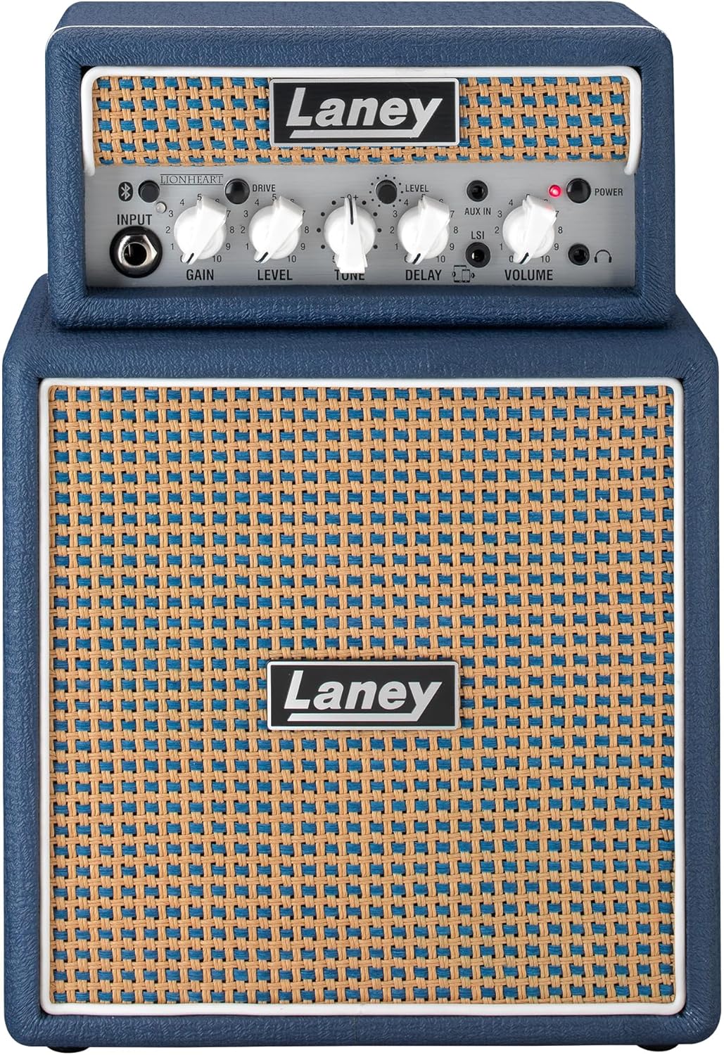 Laney MINISTACK Bluetooth- Batteriebetriebene Gitarren Amp mit Smartphone-Schnittstelle - Lionheart