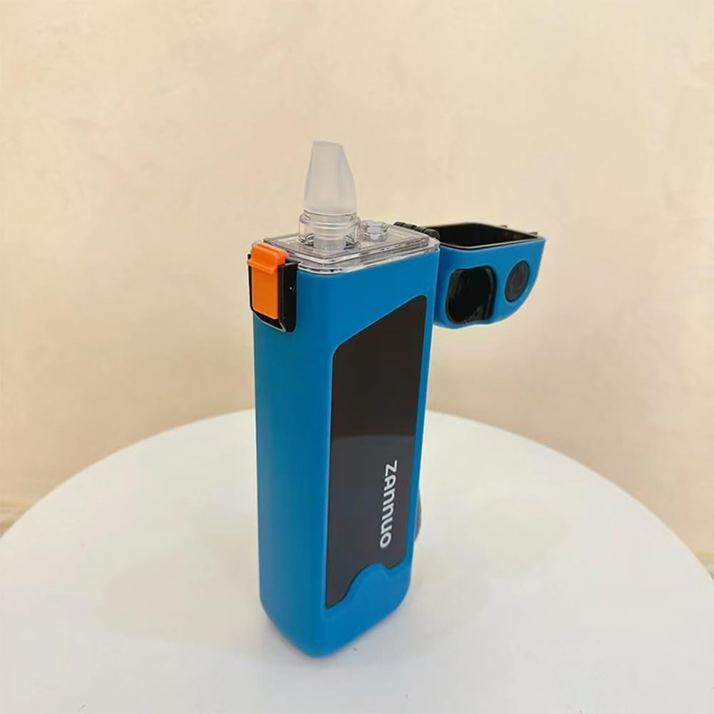 Rechteckige Wasserflasche mit tragbarem Strohhalm, auslaufsicher, ungiftig, BPA-frei, motivierender
