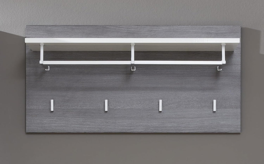 trendteam smart living - Garderobenpaneel Paneel - Garderobe - Line - Aufbaumass (BxHxT) 80 x 40 x 2