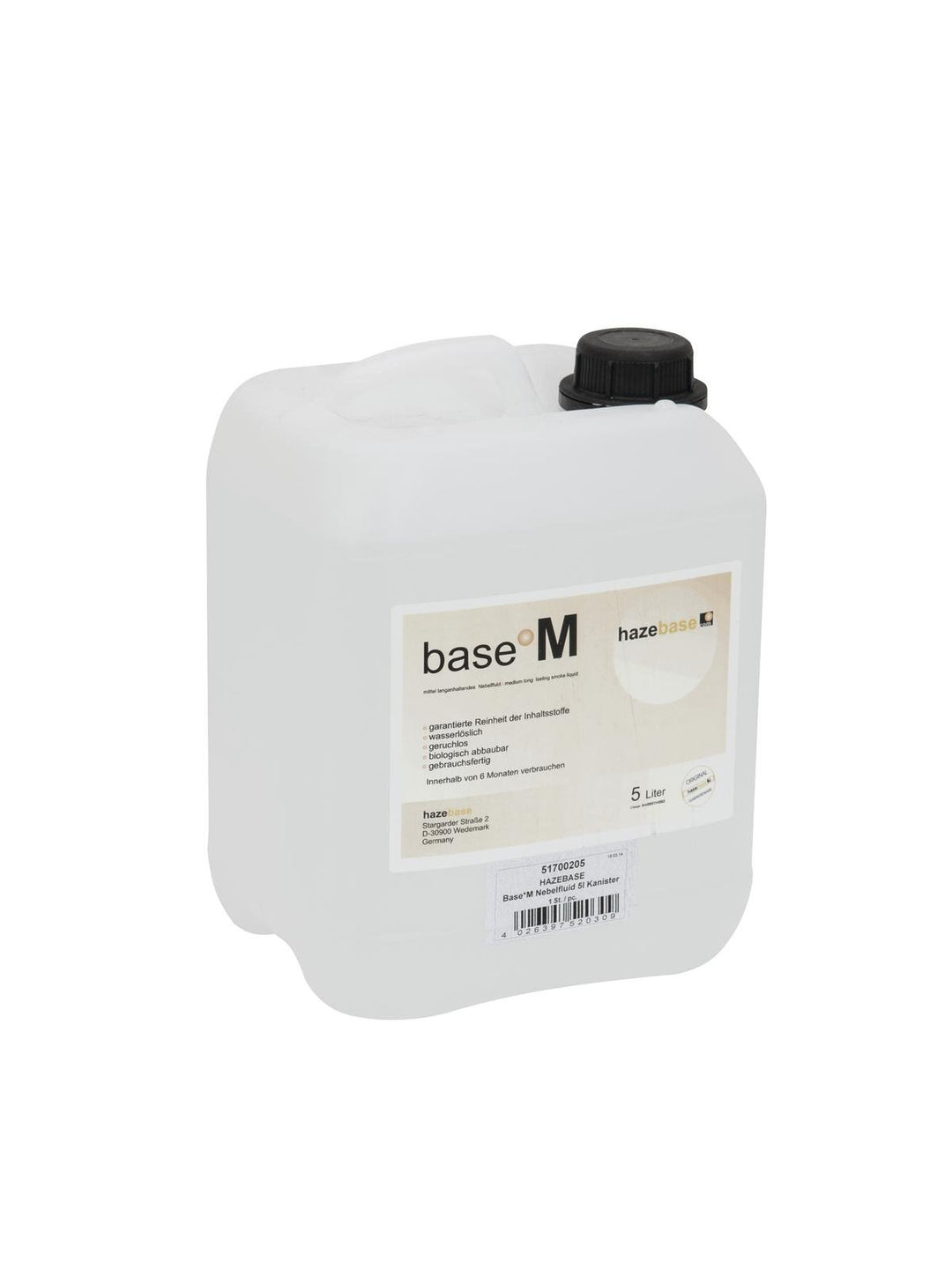 Hazebase Base * M Nebelfluid 5l Korb