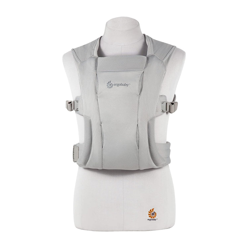 Ergobaby Embrace Soft Air Mesh Babytrage für Neugeborene ab Geburt, 2-Positionen Bauchtrage Baby Tra