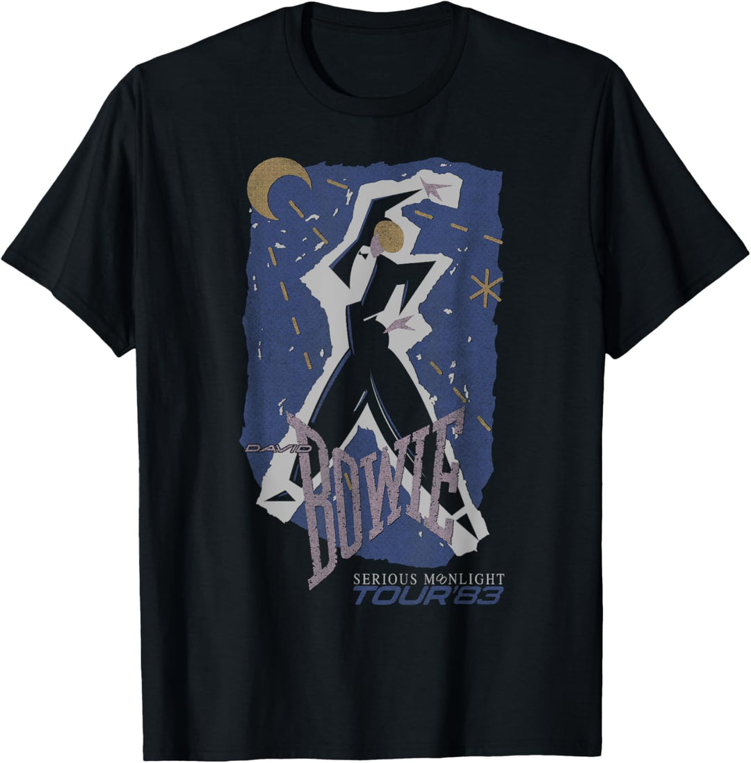 David Bowie - Ernstes Mondlicht 1983 Tour T-Shirt