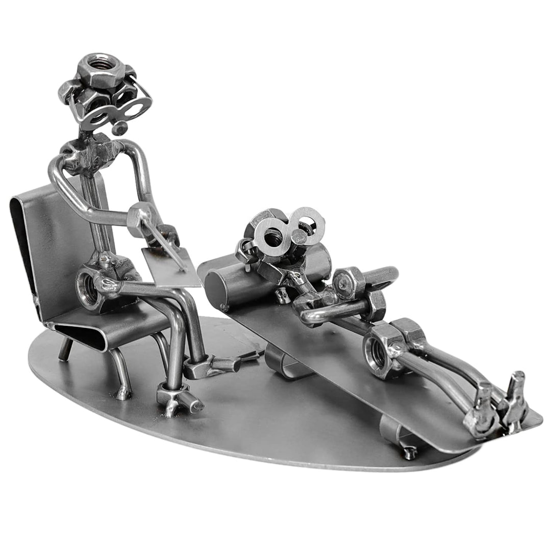 metalman24 Schraubenmännchen Psychiater I Handarbeit I Geschenkidee I Metallfigur I Metallmännchen I