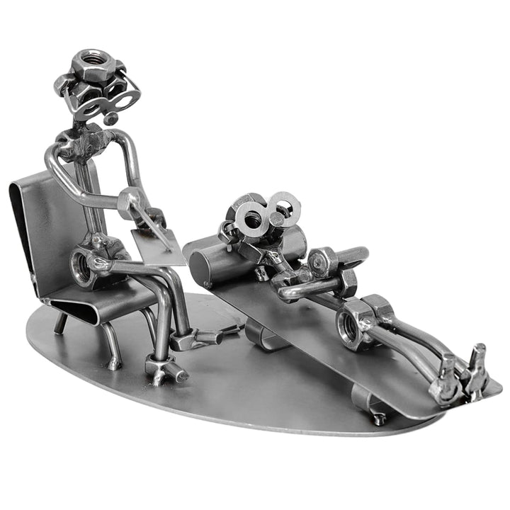 metalman24 Schraubenmännchen Psychiater I Handarbeit I Geschenkidee I Metallfigur I Metallmännchen I