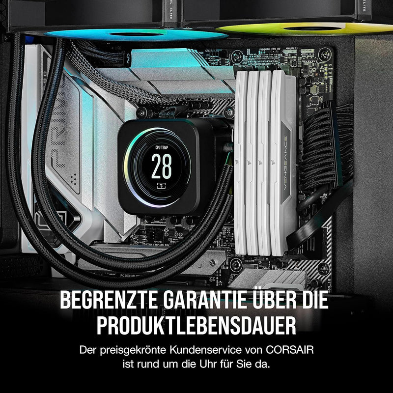 Corsair VENGEANCE DDR5 RAM 32GB (2x16GB) 6400MHz CL32 Intel XMP iCUE Kompatibel Computer Speicher -