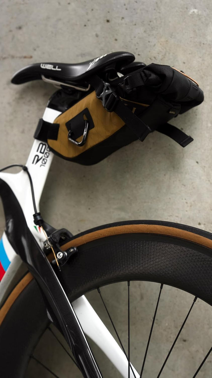 Fahrrad-Satteltasche mit grossem Fassungsvermögen von 5,8 l, wasserdicht, ultraleicht, MTB, Gravel S