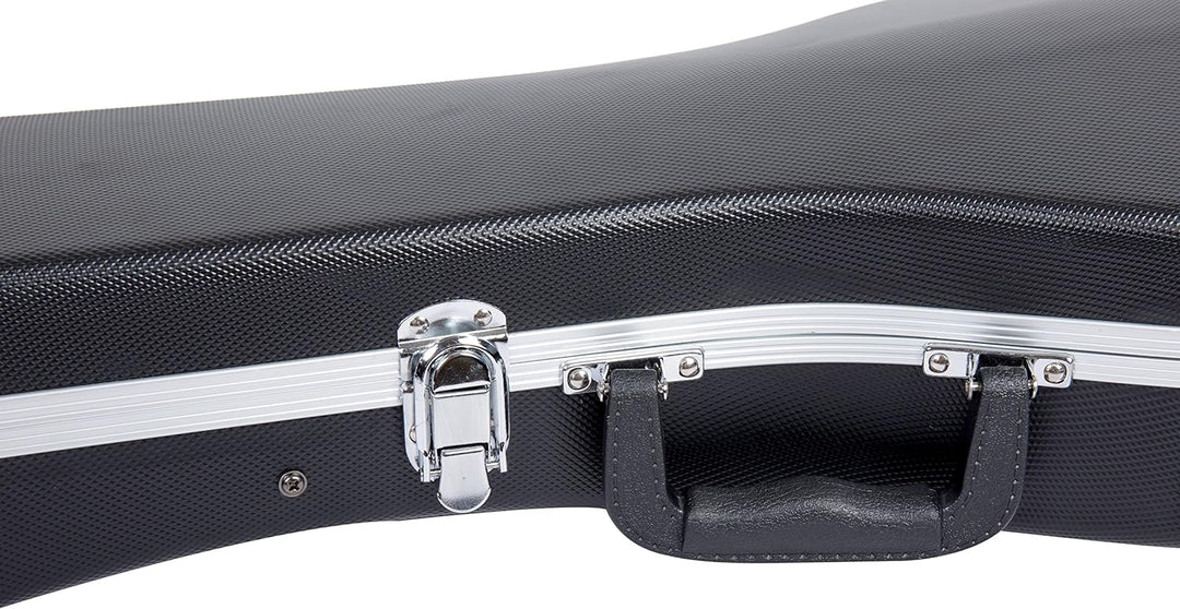 Crossrock, CRA861MABK Hartschalenkoffer für Mandoline, aus ABS-Kunststoff, Schwarz ABS Molded(A-Styl