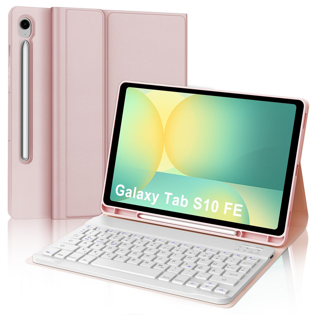 IVEOPPE Tastatur für Samsung Galaxy Tab S9FE/S10FE 10.9", Hülle Tastatur Galaxy Tab S9/S10FE 2025, M