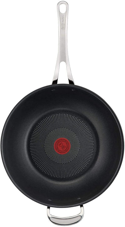 Tefal Jamie Oliver Cook's Classics Wokpfanne, 30 cm, antihaftbeschichtet, ofenfest, Induktion, genie