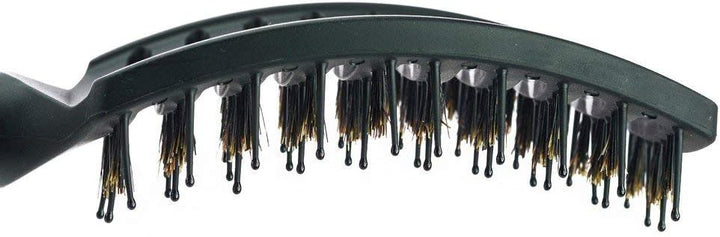 Kent 100% Boar Bristle Curved Nylon Brush - KS02 by Unknown