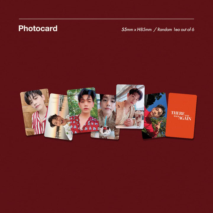 There And Back Again - Hard Cover Book w/ Photocards, Audio-CD