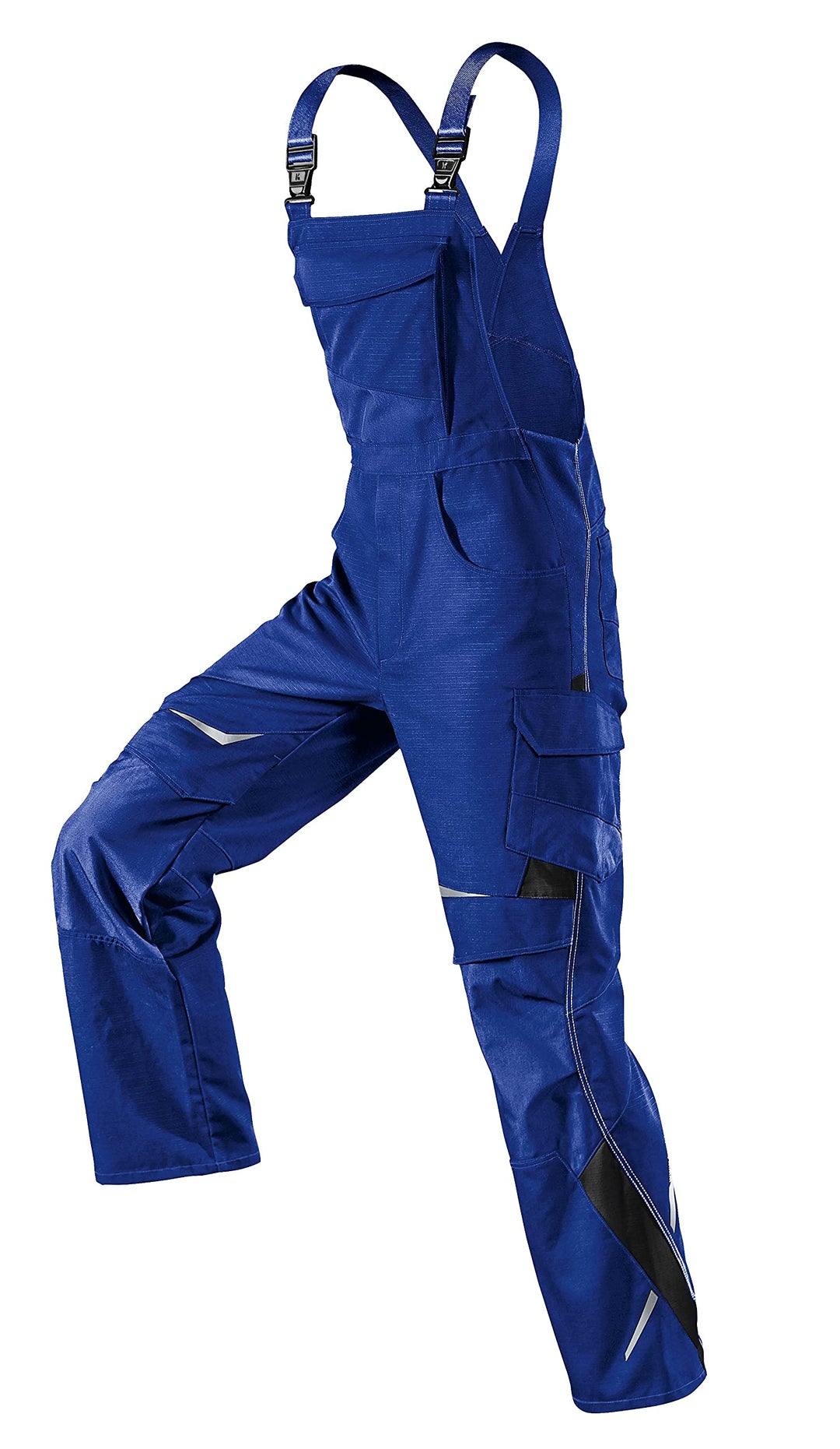 KÜBLER Workwear | PULSSCHLAG Arbeitslatzhose | kbl.blau/schwarz | Grösse 26 26 Kornblumenblau / Schw