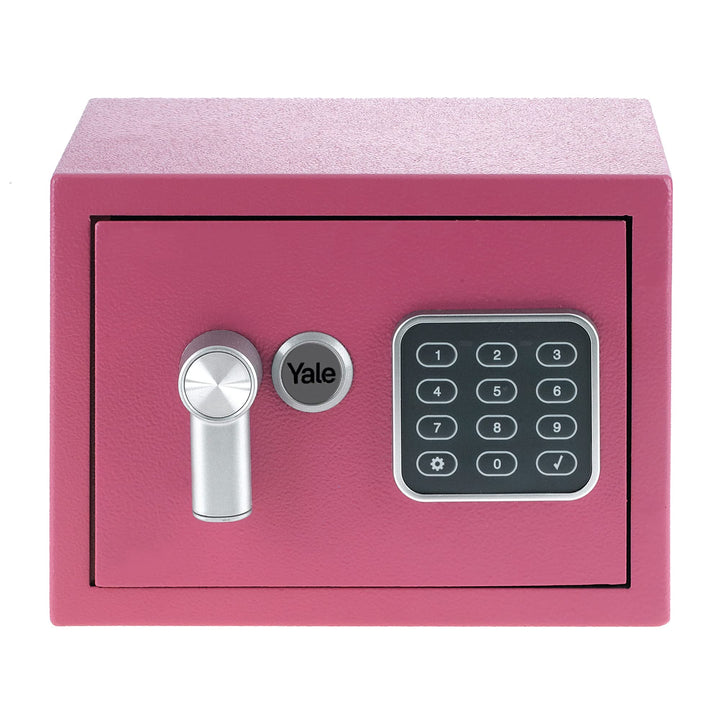 Yale Elektronischer Tresor - YSV/170/DB2/P - Mini - Rosa - Standardsicherheit Mini - Neu Rosa, Mini