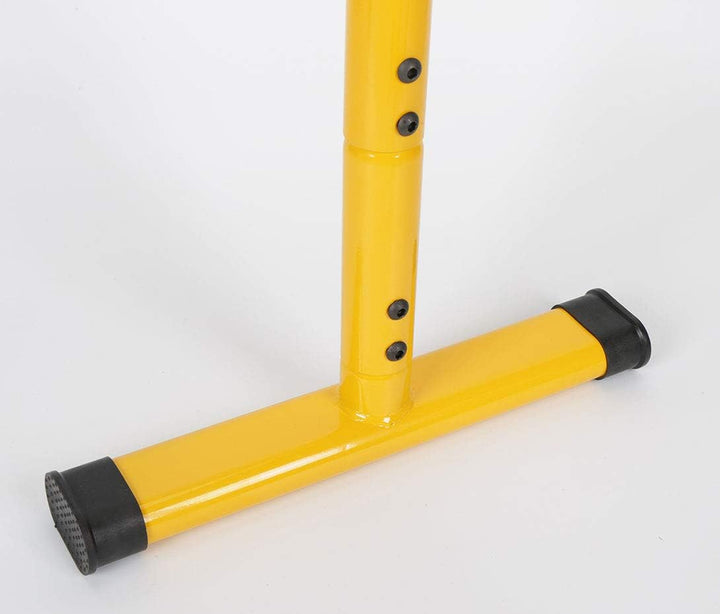 JH Verstellbar 76-90 * 61 * 38 cm Fitness Equalizer Dip Station Krafttraining Liegestütz belastbar a