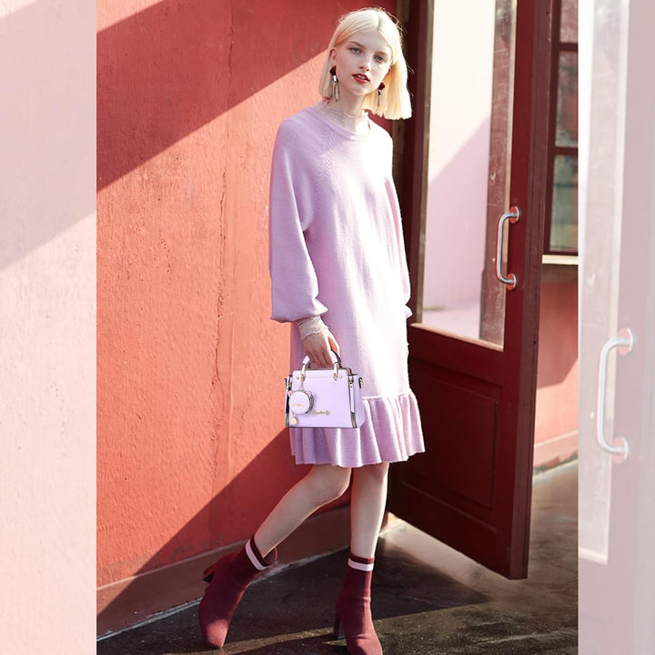 NICOLE & DORIS Frauen Umhängetasche Klein Tasche Mode Handtaschen Damen Kuriertaschen Handytasche Mä