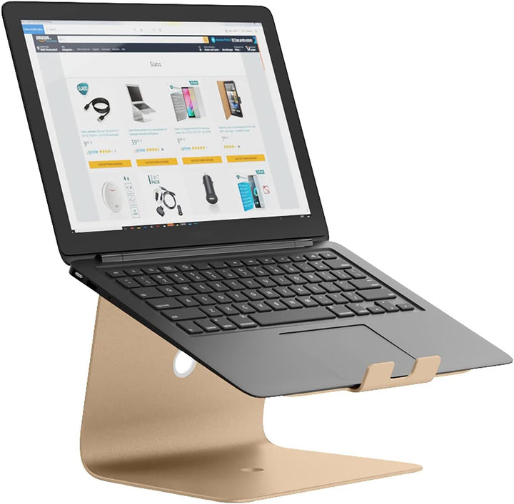 Slabo Notebookhalterung Laptopständer für MacBook | MacBook Air | MacBook Pro | Notebooks Aluminium