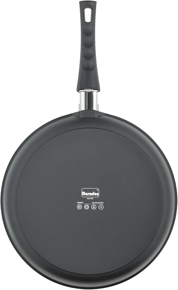 Berndes Bratpfanne Vario Click 32 cm, Induktion, Pfanne mit abnehmbarem Stiel, robuster Aluguss, ant