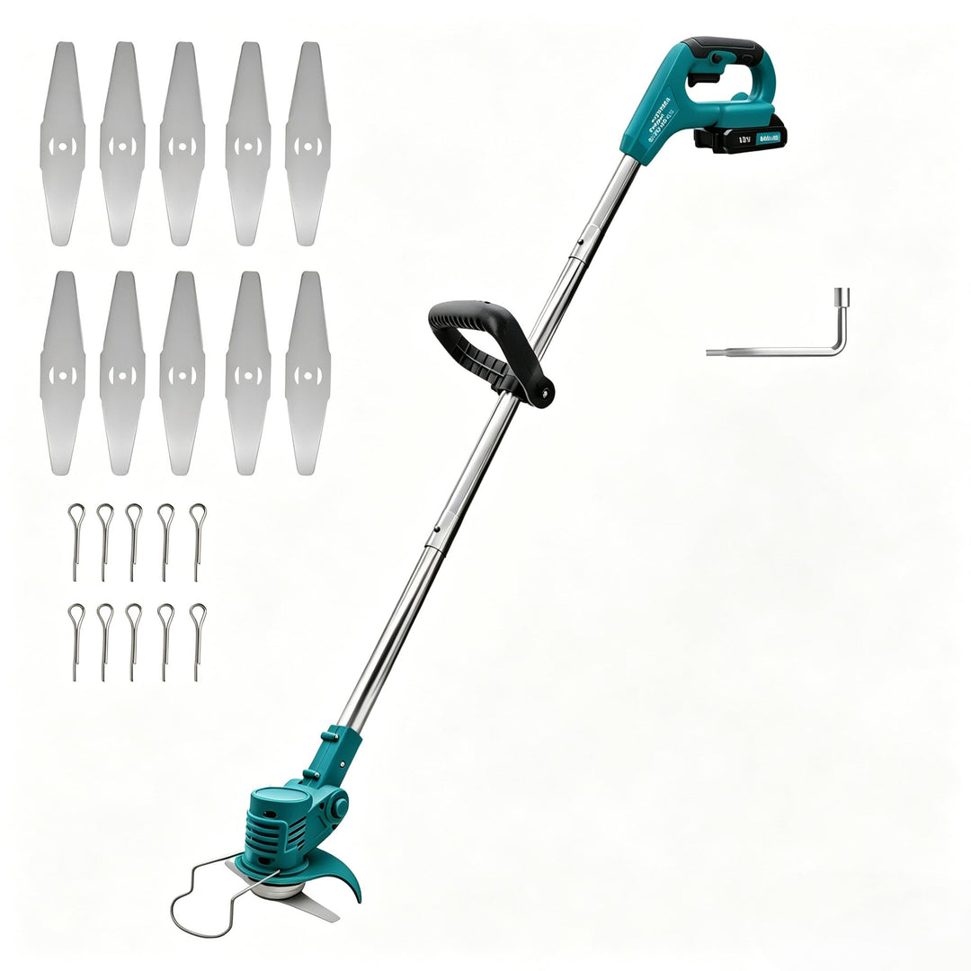 Akku-Rasenmäher für Makita, Batteriebetriebener Rasentrimmer mit 18V, Kabelloser Elektro-Rasenmäher